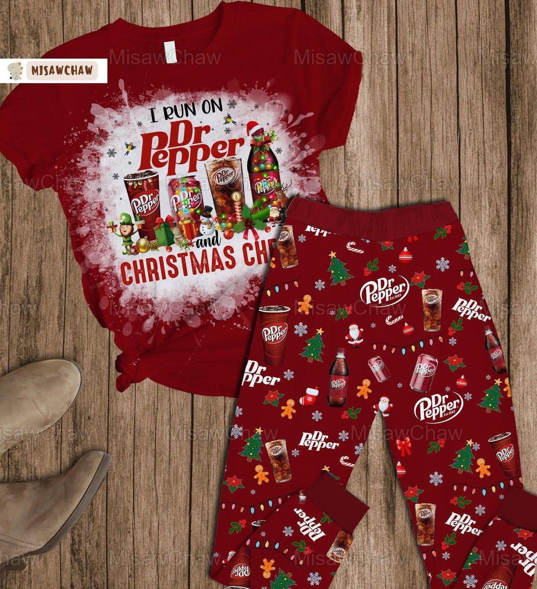 christmas-dr-pepper-shirt-dr-pepper-christmas-pajamas-dr-etsy