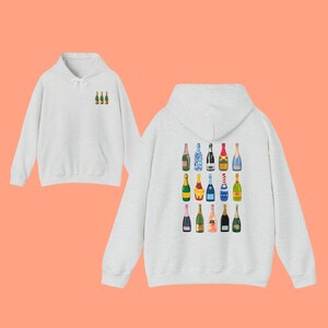 Bachelorette Sweatshirts, Alcohol Sweatshirts, Champagne Sweatshirts, Cocktail Sweatshirts, Bachelorette Merch, Champagne Oversized Hoodie