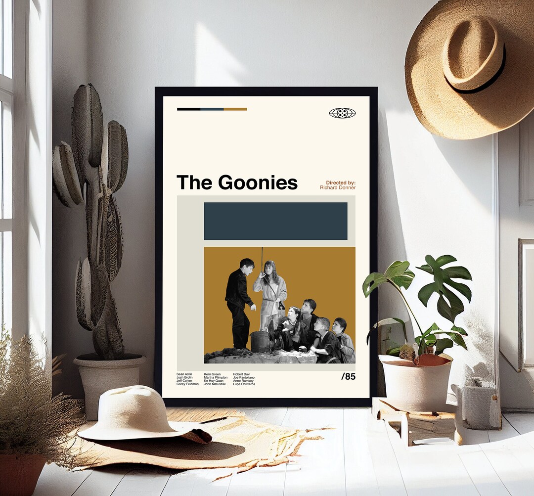 The Goonies Poster the Goonies Print Goonies Art Vintage - Etsy