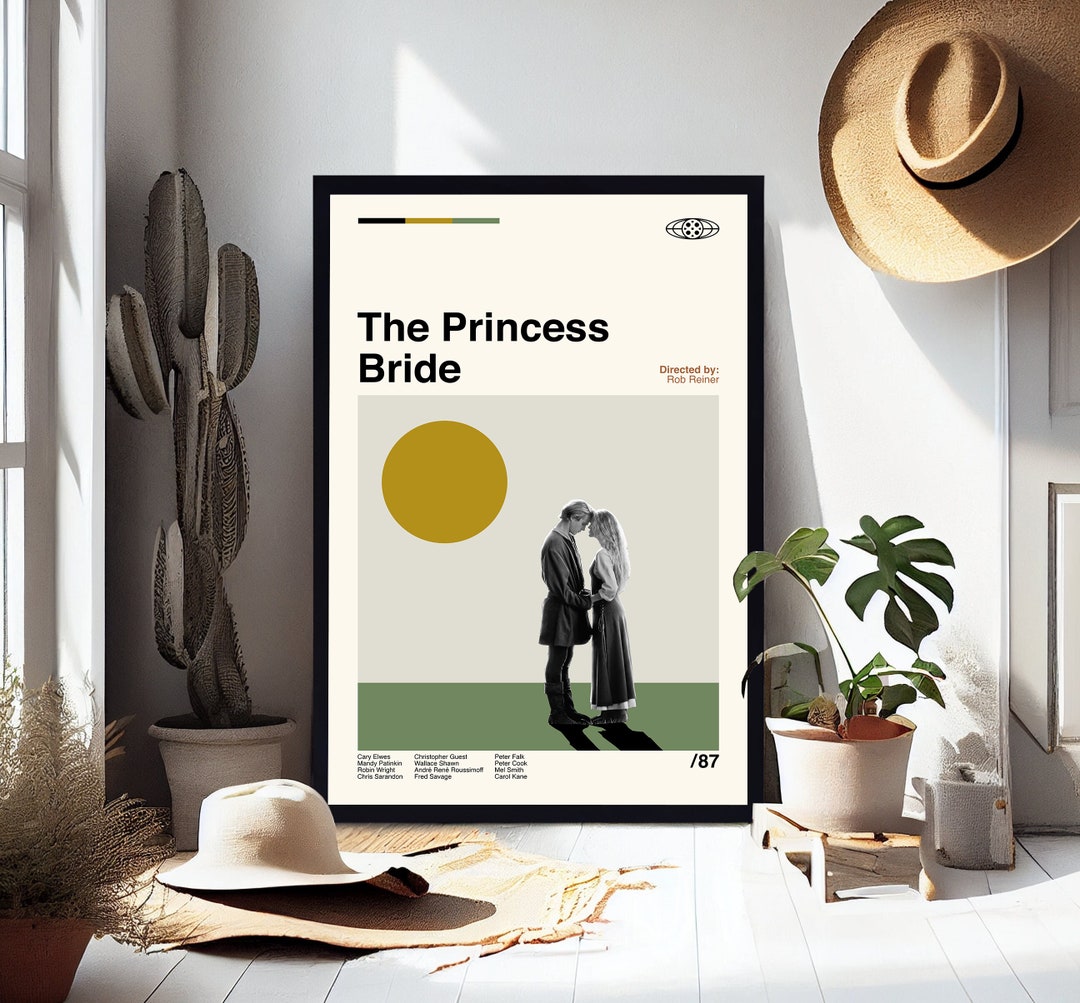 The Princess Bride Poster the Princess Bride Print Vintage - Etsy