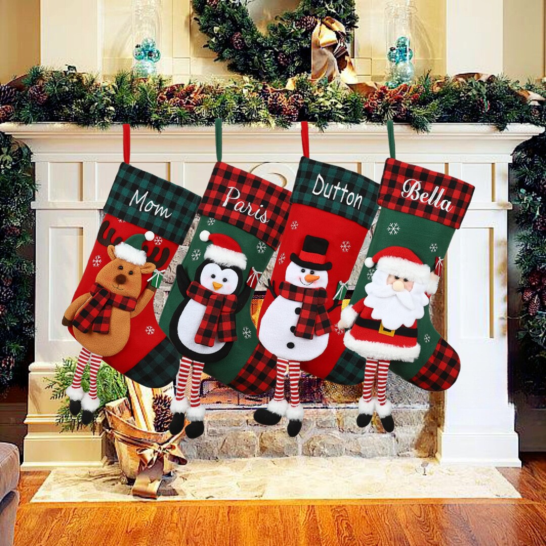 Personalized Christmas Stocking 2023 Family Xmas Gifts With Etsy