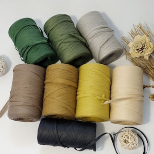 Raffia Yarn, Yarn for Sale, Paper Yarn, Raffia Bag, Yarn Paper, Natural  Crochet Yarn, Crochet Hat Yarn, Natural Yarn, Crochet Bag Yarn 