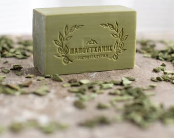 Traditional Greek soap bar, Perfect felting supplies, Olive oil soap - Natural beauty self-care soap with no parabens 117 g (4,1 oz)