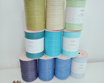 Filato di rafia, Filato in vendita, Filato di carta, Borsa di rafia, Carta per filato, Filato naturale per uncinetto, Filato per cappello all'uncinetto, Filato naturale, Filato per borsa all'uncinetto