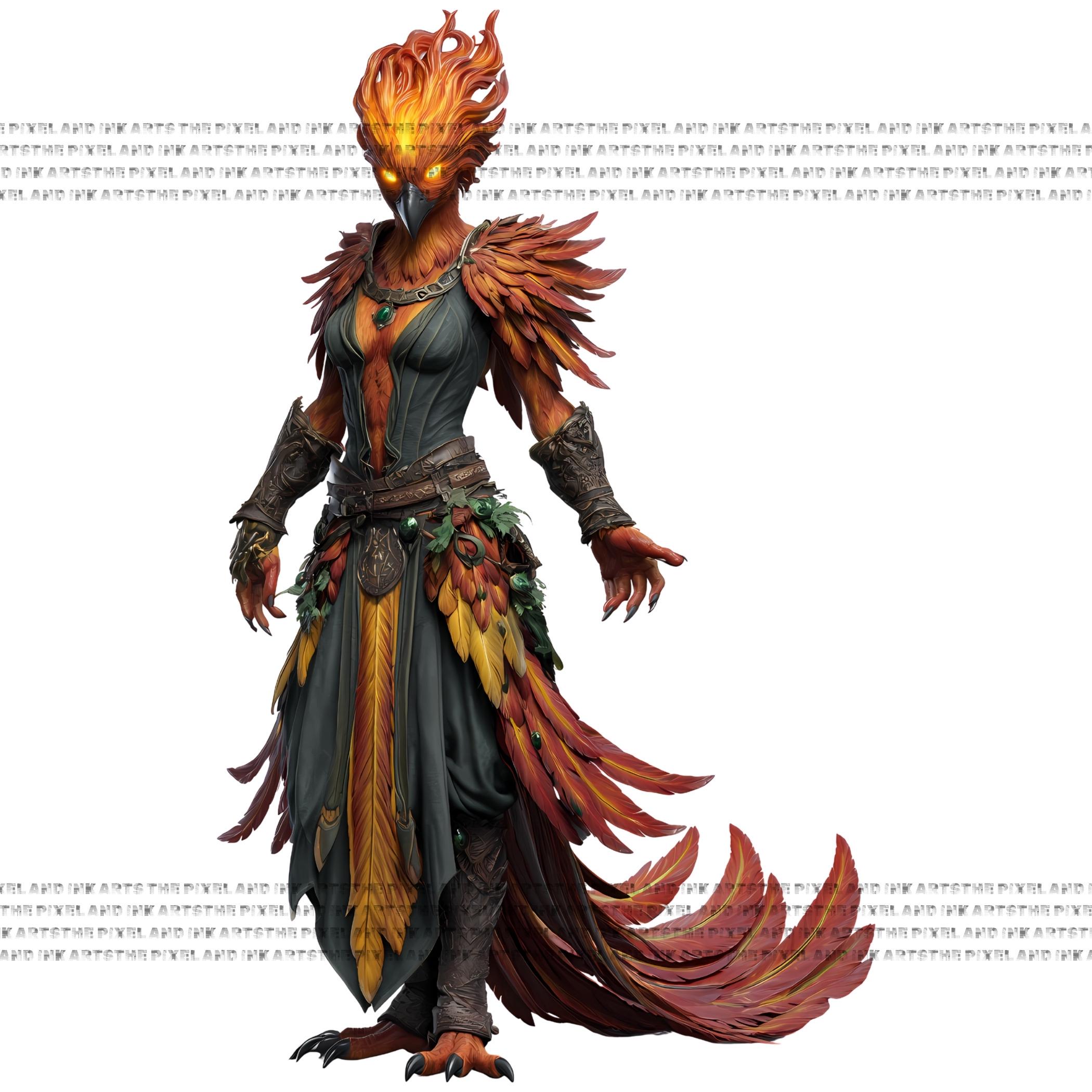 Rpg Demon Demon RPG Monster PNG Bundle | Dark Fantasy Dragonborn, Minotaur ...