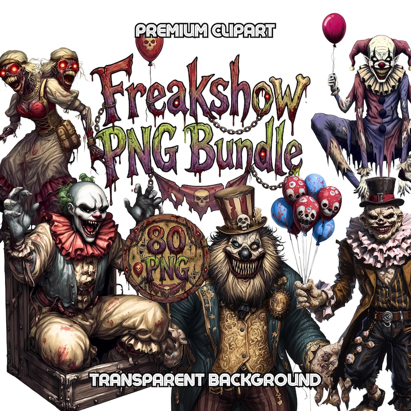 FREAKY CIRCUS HORRORSHOW Souvenir T-Shirt