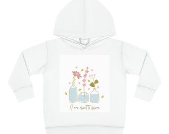 Toddler Pullover Fleece Hoodie Designed Sweatshirt for Girls