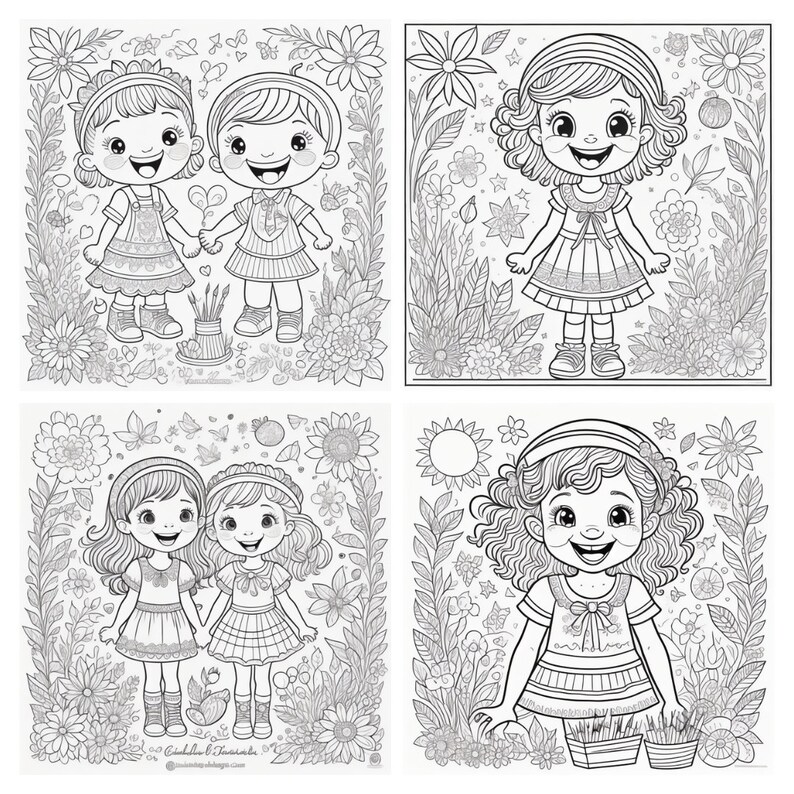 Printable for Kids Coloring Pack| - Etsy