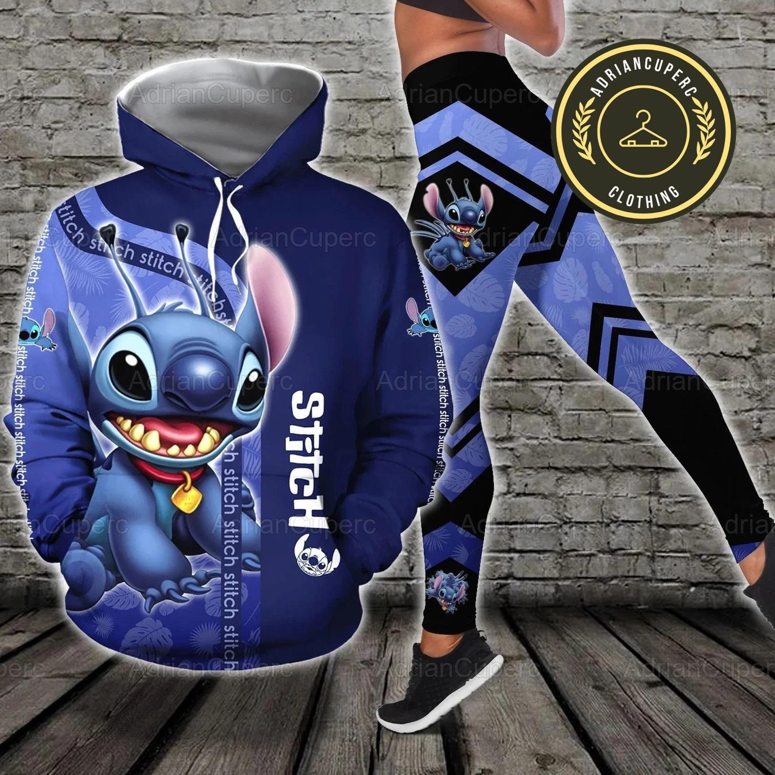 Disney Lilo & Stitch Boys 8-20 Americana Stitch Portrait Hoodie