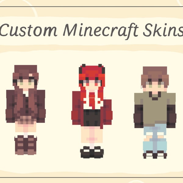 High Quality Custom Minecraft Skins