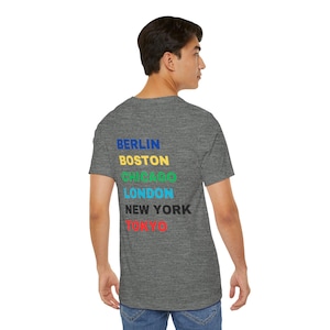 Zessterren-T-shirt Marathon: cadeau voor grote loper van de wereld