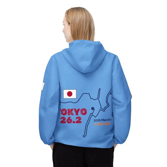 Tokyo Marathon 2026 Finisher Windbreaker - Lightweight Running