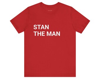 Stan The Man Baseball Tee: St Louis Cardinals Fan Gift