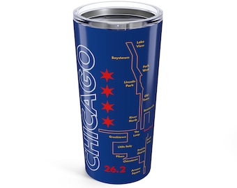 Chicago Marathon Tumbler 20oz