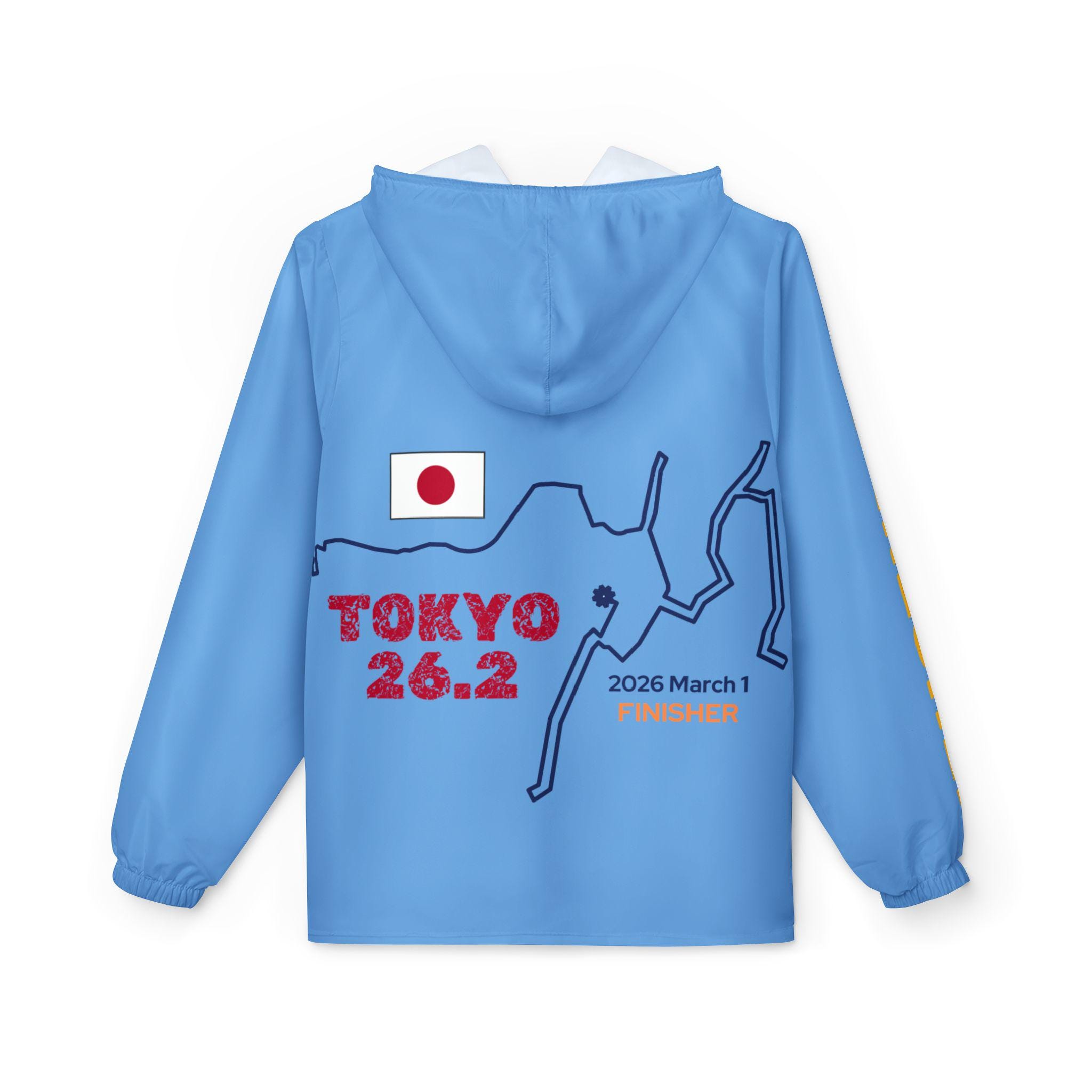Tokyo Marathon 2026 Finisher Windbreaker - Lightweight Running