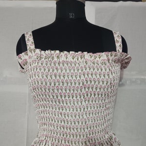 Fiorelle%E2%84%A2 Vintage Frill Hem Shirred Backless Sundress