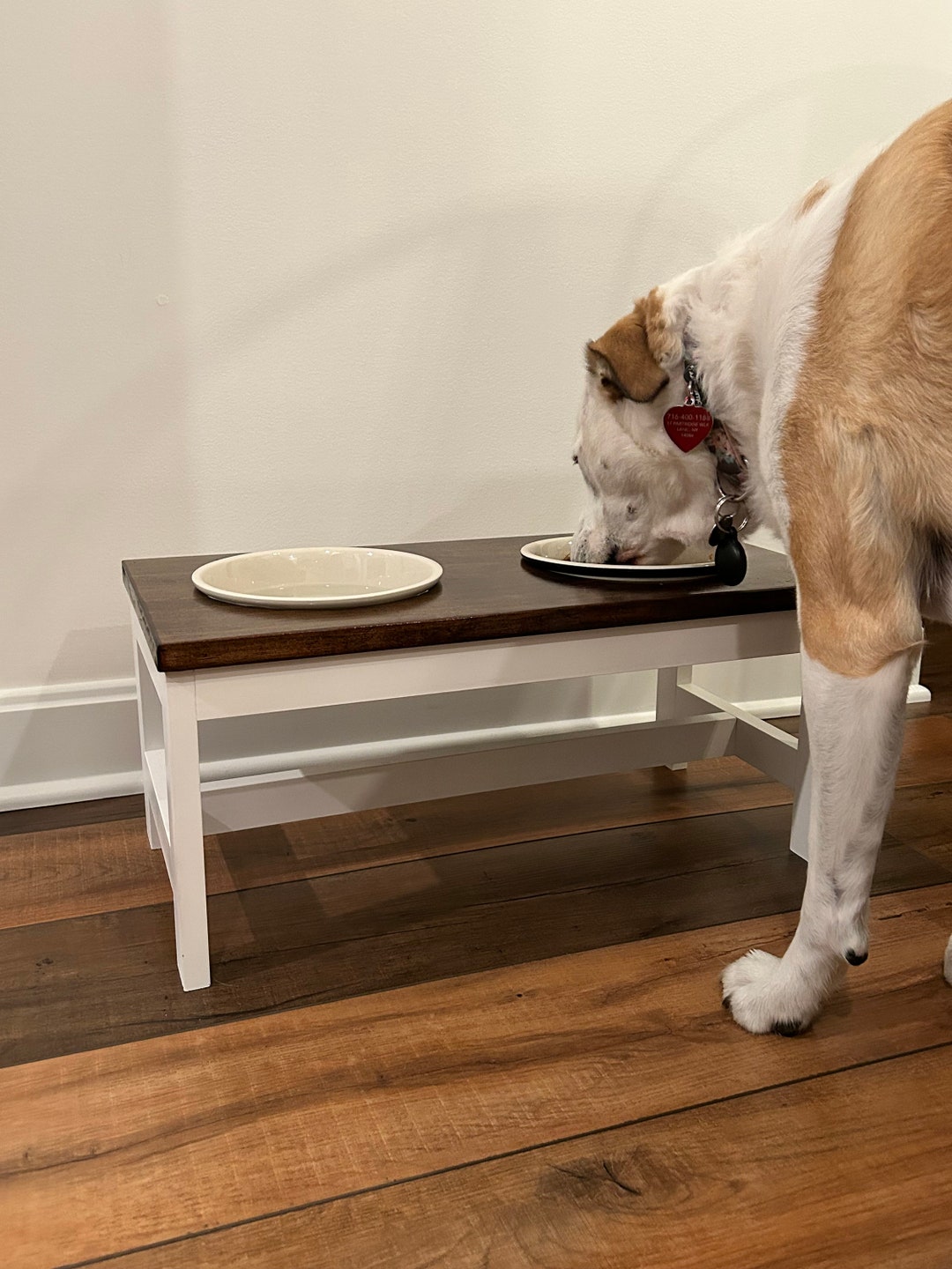 Dog Bowl Stand large Etsy