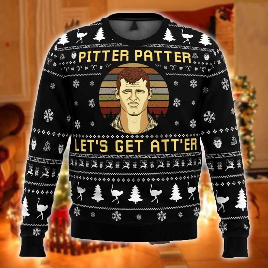 Pitter Patter Let's Get at 'er Quotes 3D Tshirt Etsy