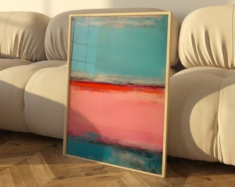 Mark Rothko Poster, Exhibition Print, Colorful Wall Art, Livingroom Decor, Mark Rothko Print, Perfect Birthday Gift Idea, Mid Century Modern