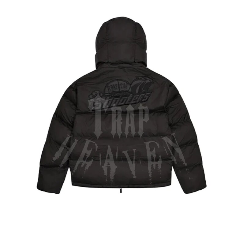 Trapstar Shooters Hooded Puffer Black/reflective Etsy