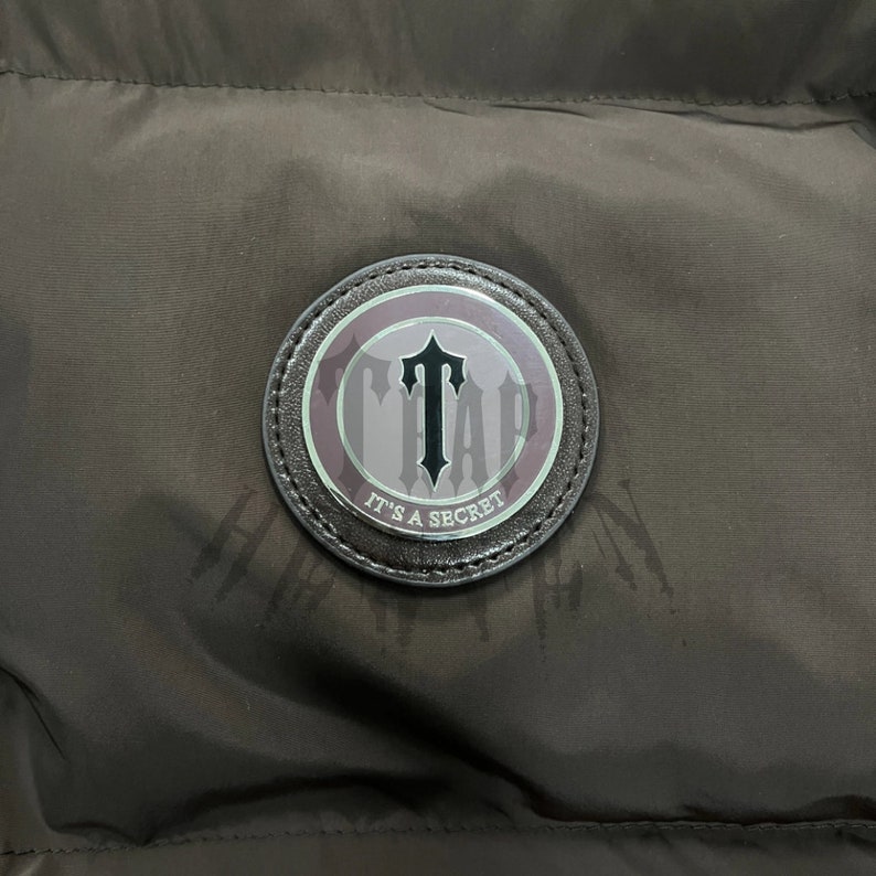 Trapstar Irongate Detachable Hooded Puffer Jacket, Brown Etsy UK