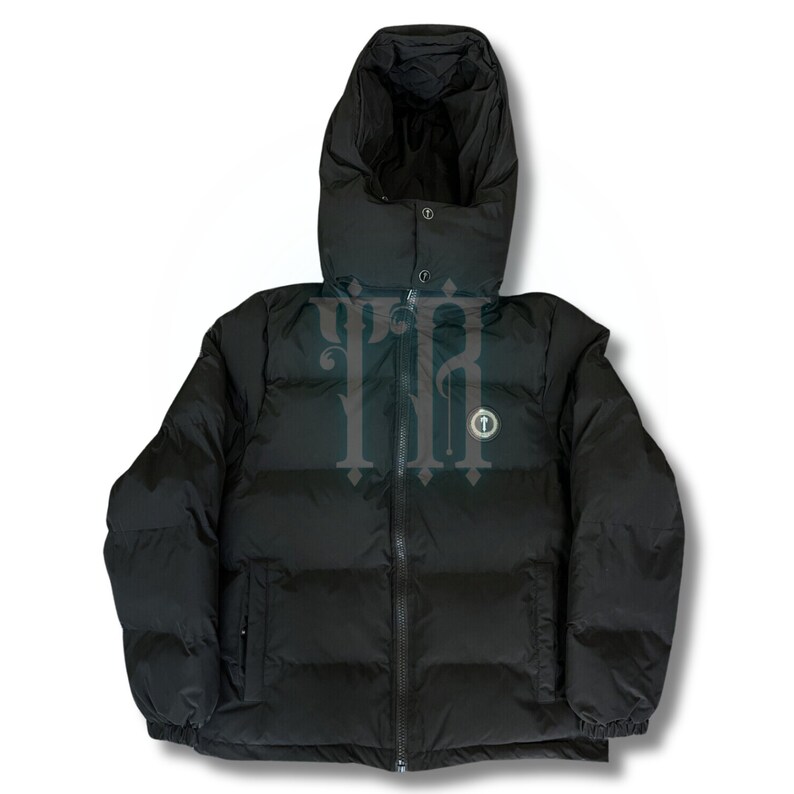 Trapstar Irongate Detachable Hooded Puffer Jacket, Black Etsy