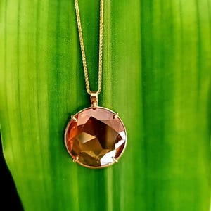 Handmade 18k Gold Pendant Necklace: One-of-a-Kind