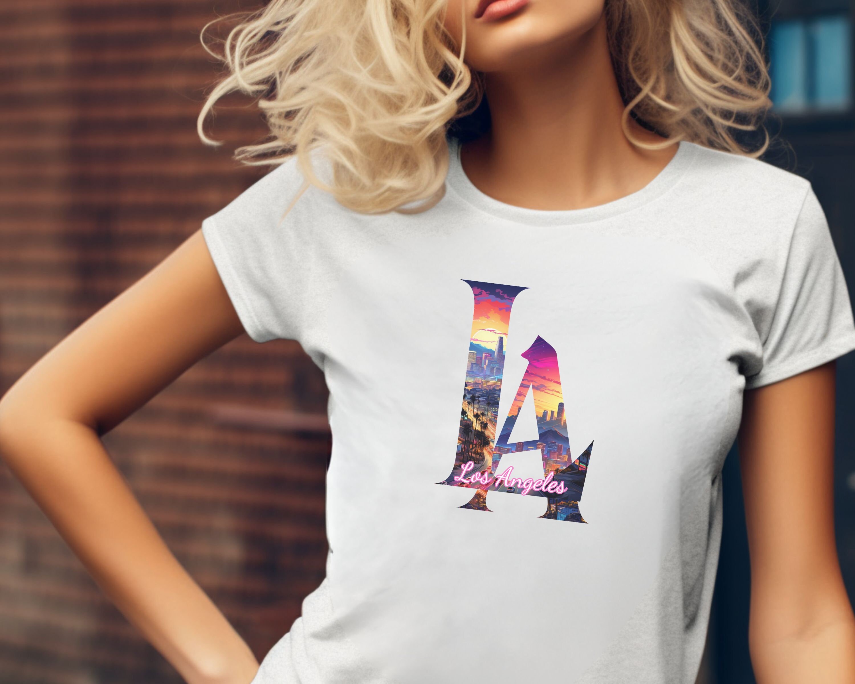 Los Angeles Png's, 3D Los Angeles PNG, Los Angeles Shirt Design, Los ...