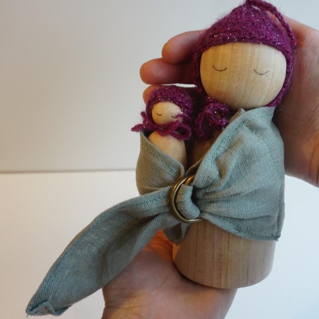 Cadeau De Retraite Pour Sage-Femme - Sac Jute, Porte-Clés Métal, Carte Merci, Enveloppe