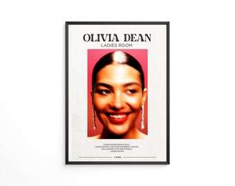 Olivia Dean - Ladies Room Album Poster / Album Cover Poster / Music Gift / Music Wall Decor / Album Art