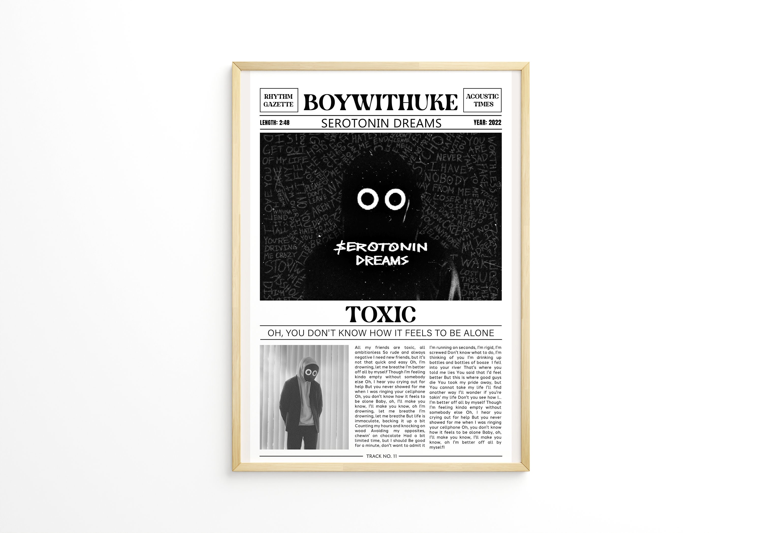 1 HOUR] BoyWithUke - Toxic (Lyrics) 