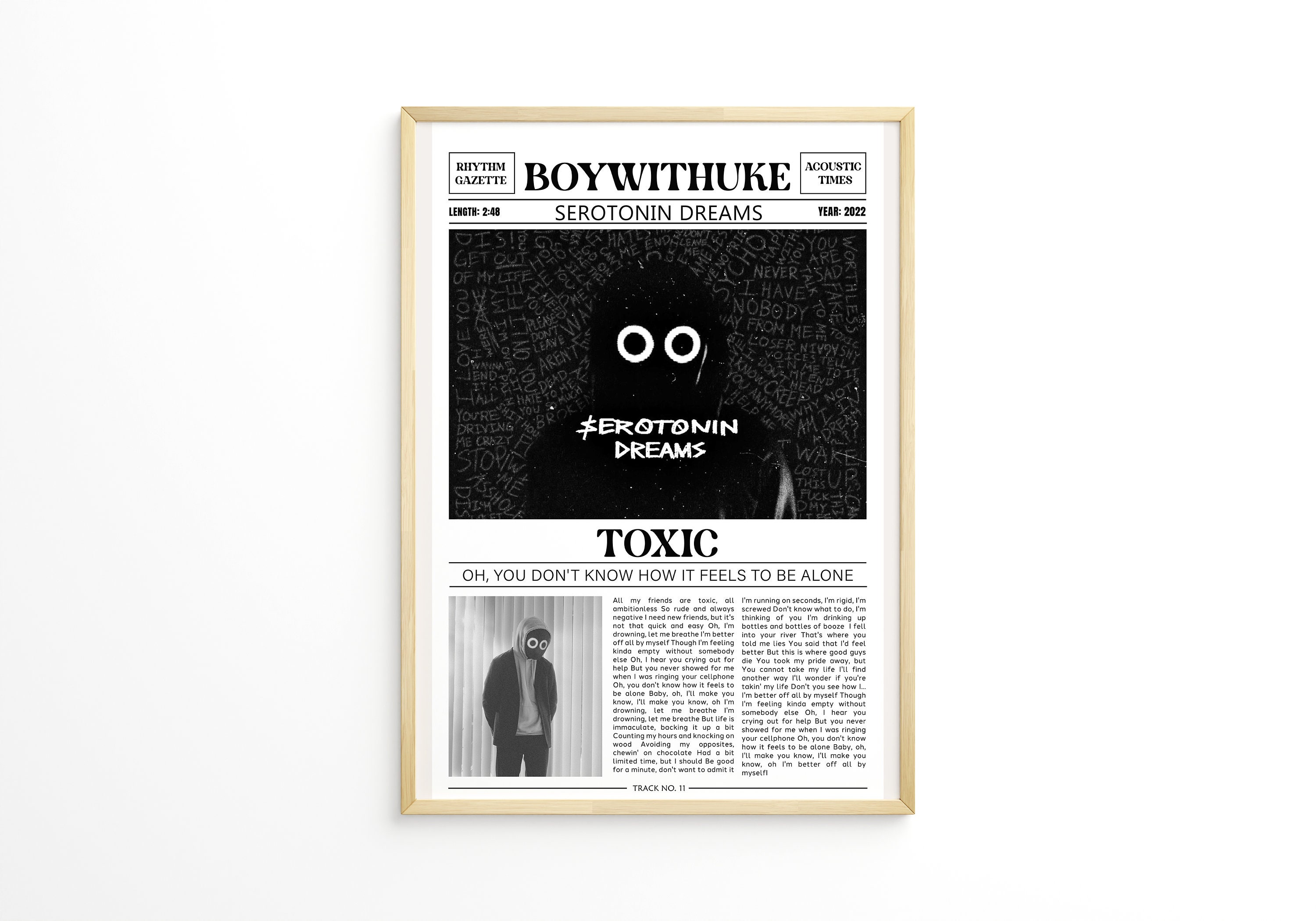 BOYWITHUKE TOXIC Poster for Sale by DESISEDshop