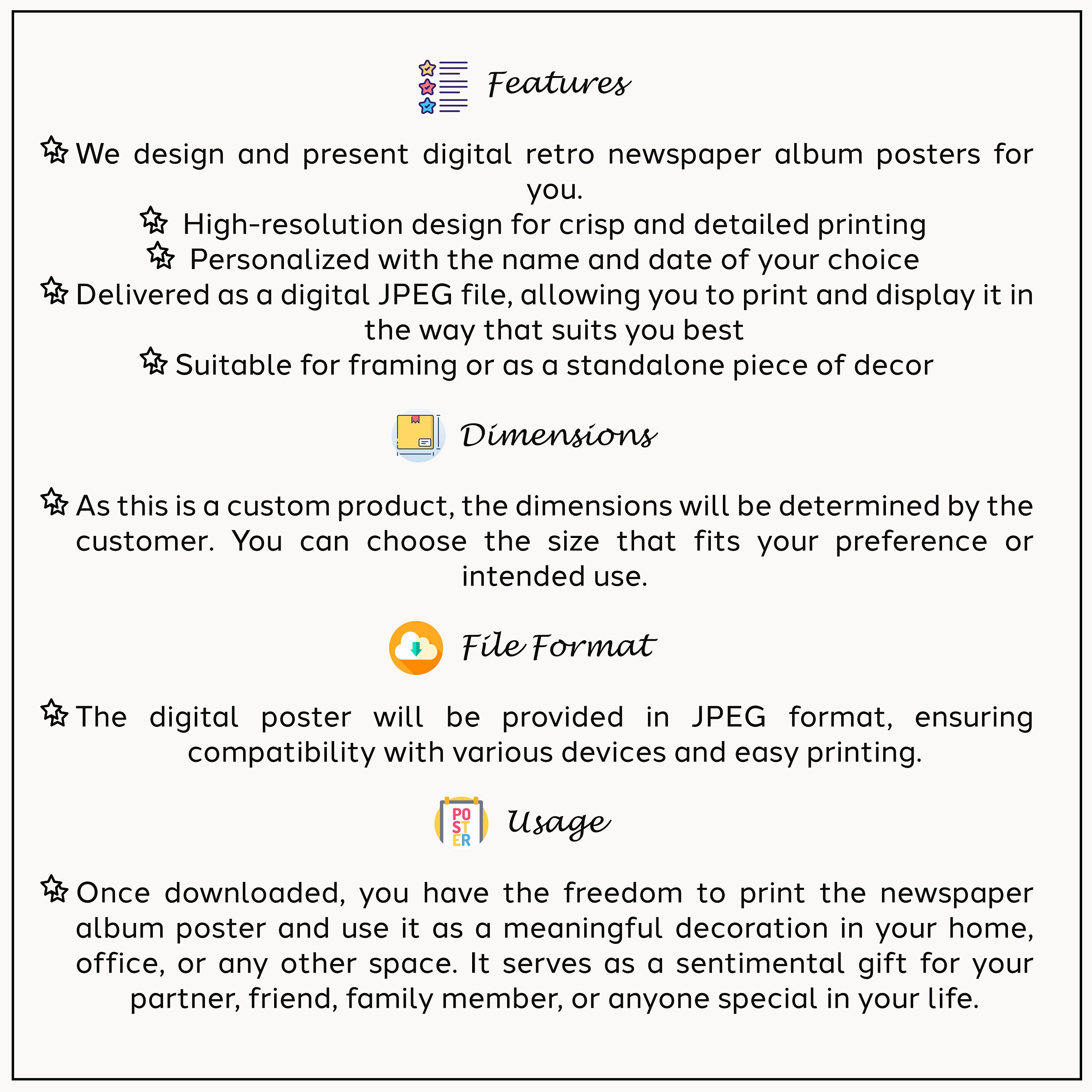 Larry June Retro Newspaper Print / Smoothies in 1991 Poster / Lyrics Print / Larry June Merch
