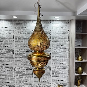 Moroccan Lamp New Home Decor Brass Pendant Light,Moroccan Copper Pendant Light,