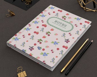 Summer Berries Custom Notebook, Journal