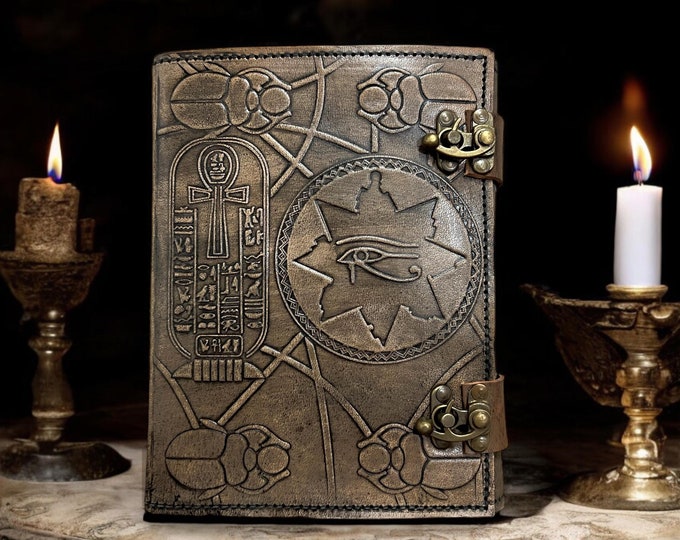 Book of Hamunaptra Leather Journal: Egyptian Book of the Dead Prop  Replica gifts