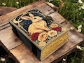 400 Pages - bunny rabbit Grimoire Leather Journal Notebook Journal for women - Fat journal  handmade Deckle Paper Notebook  Journal for gift product logo