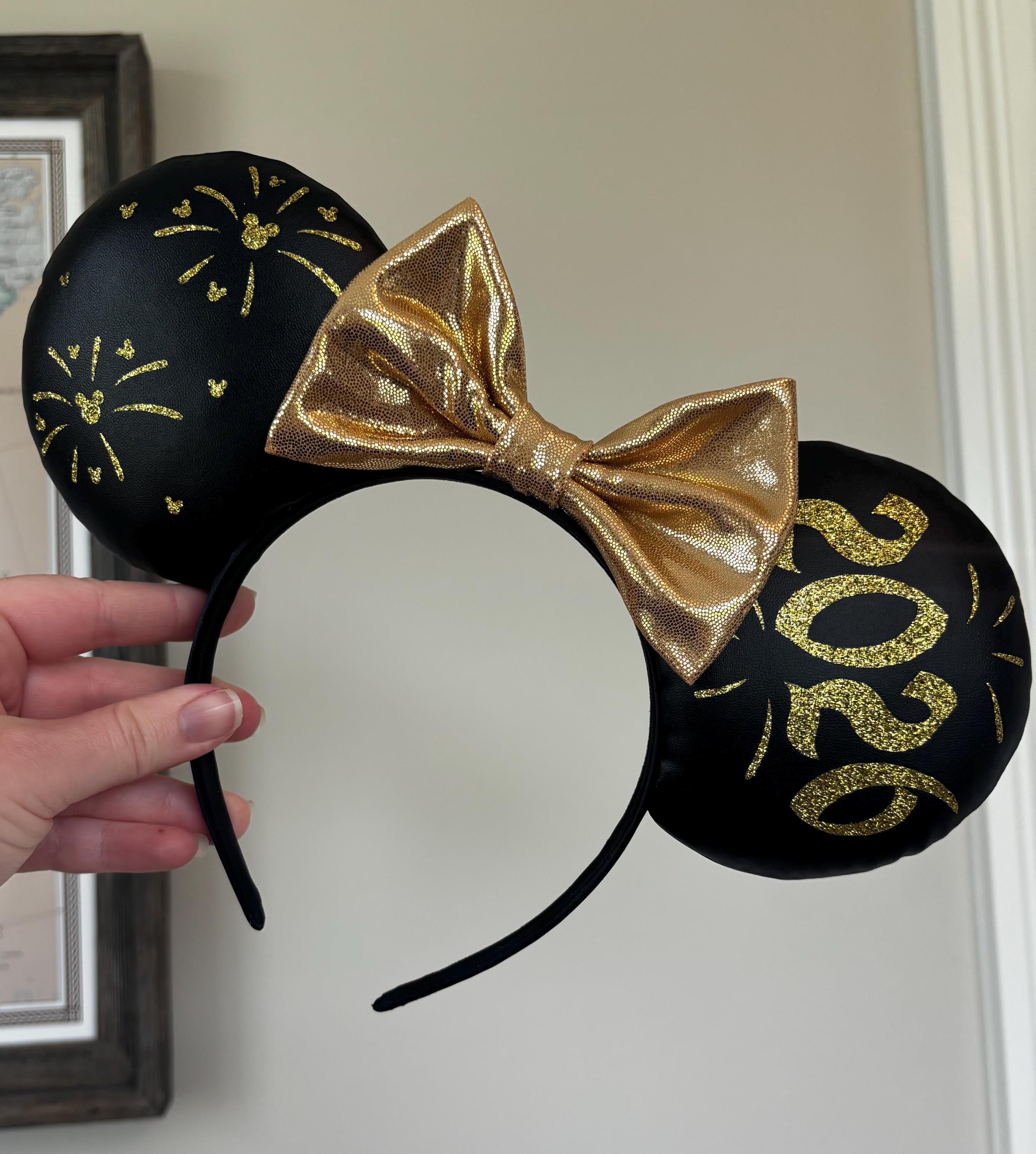New Years Eve 2026 Ears, Minnie Ears, Mickey Ears, Mouse 