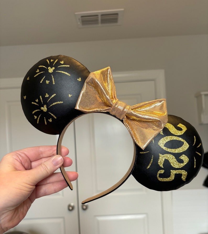 New Years Eve 2025 Ears, Minnie Ears, Mickey Ears, Mouse Ears, Disney