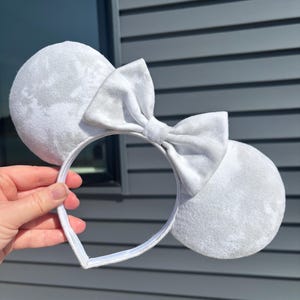 Gray Tie Dye Ears, Minnie ears, Mickey ears, Mickey Mouse ears, Handmade ears, Ears for adults, Disney World, Disneyland, Neutral ears