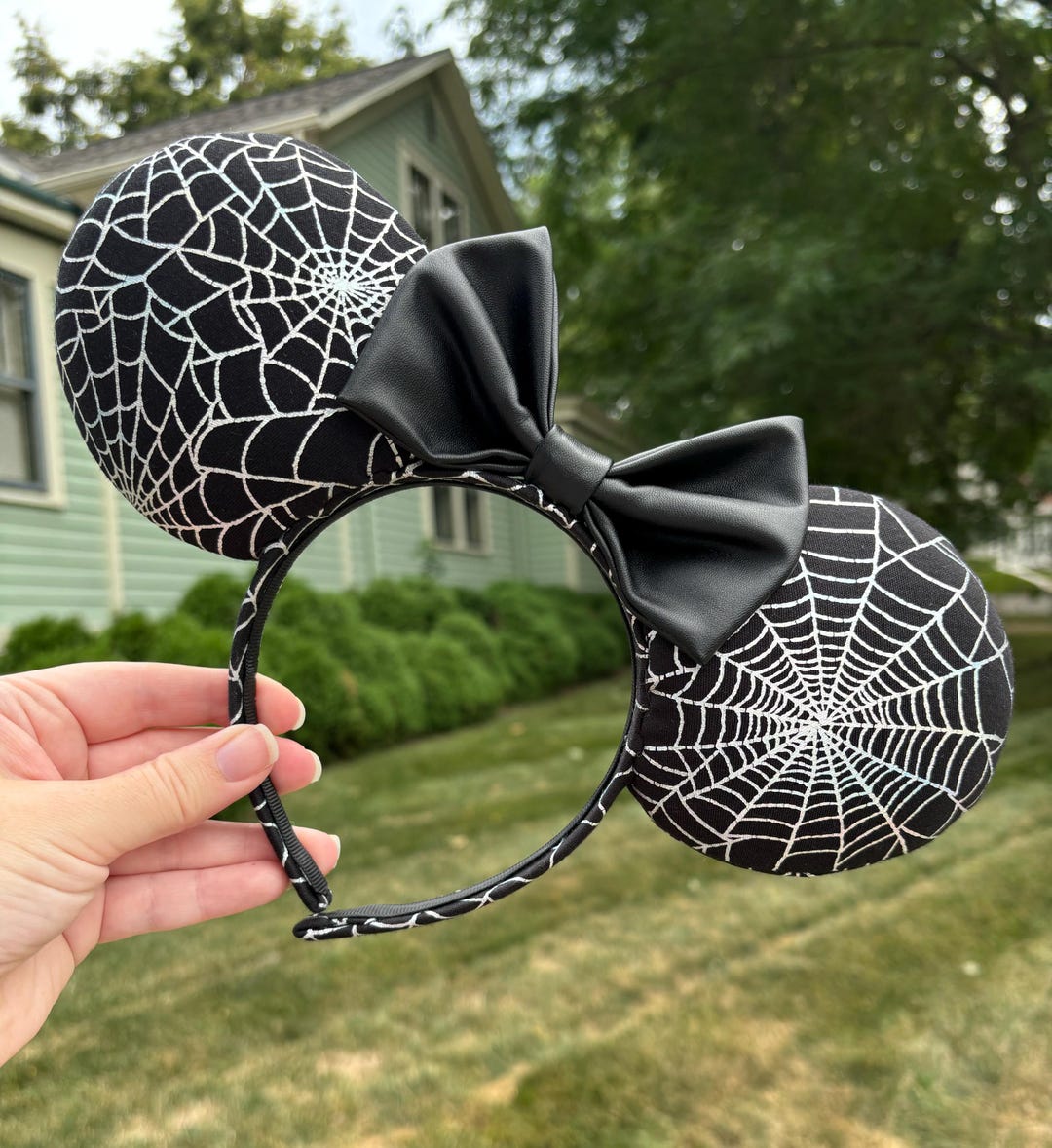 Spider Web Ears, Minnie Ears, Mickey Ears, Mickey Mouse Ears  display picture 1