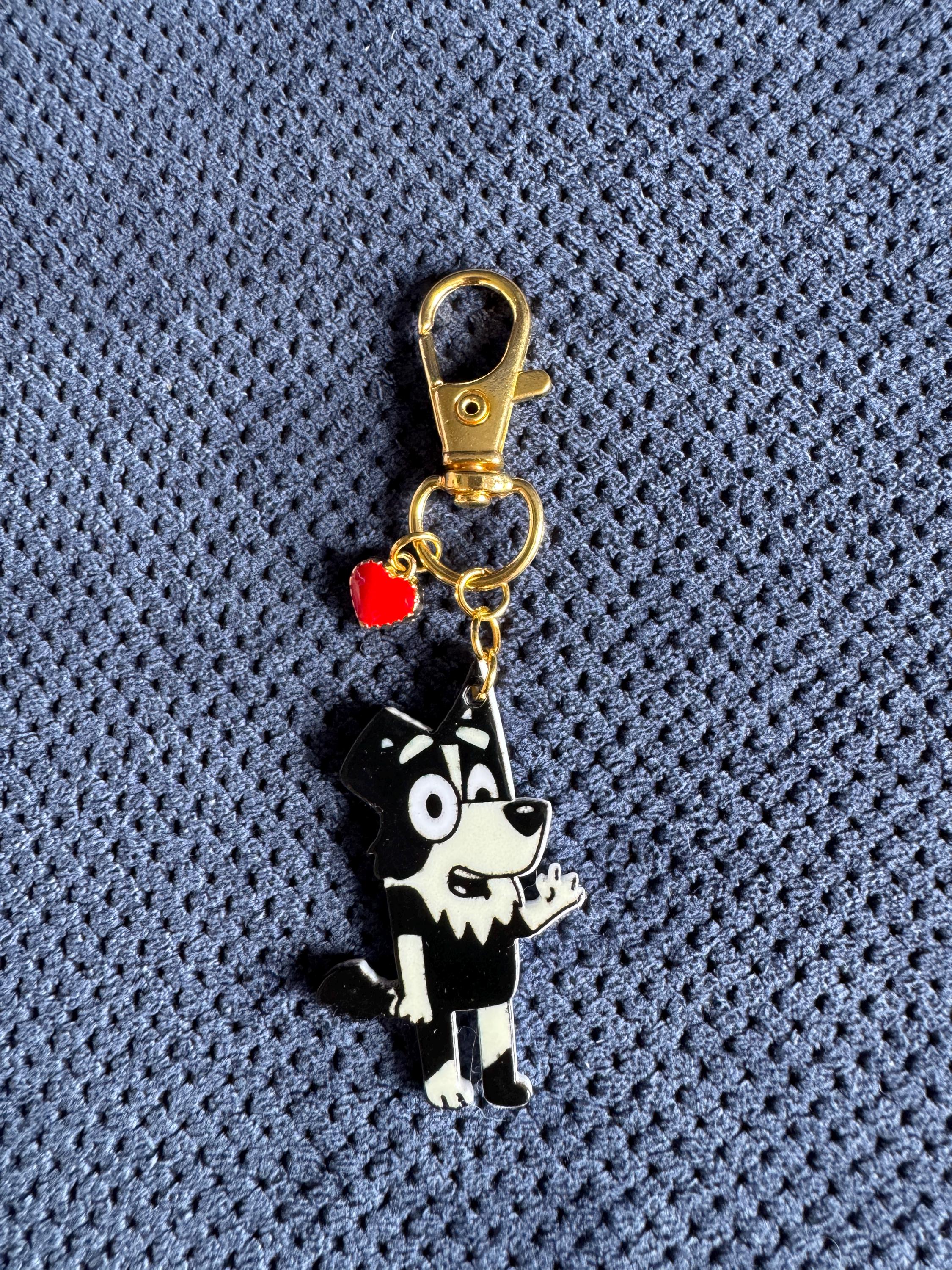 Bluey Characters Keychain - Etsy Australia