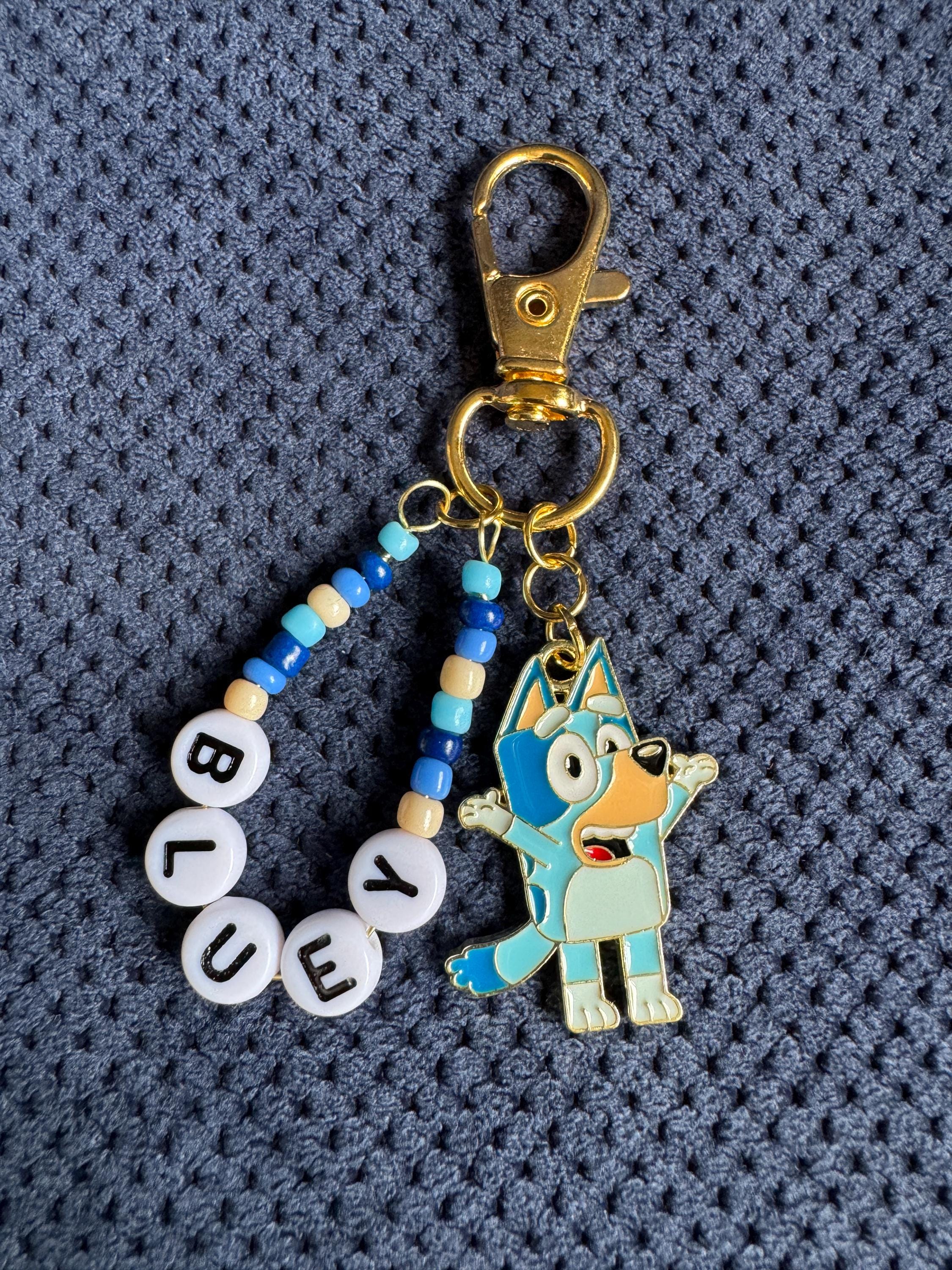 Bluey Characters Keychain - Etsy Australia