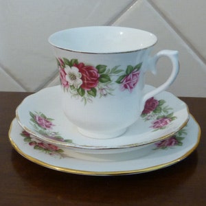 Queen Anne Trio  Bone China - Made in England