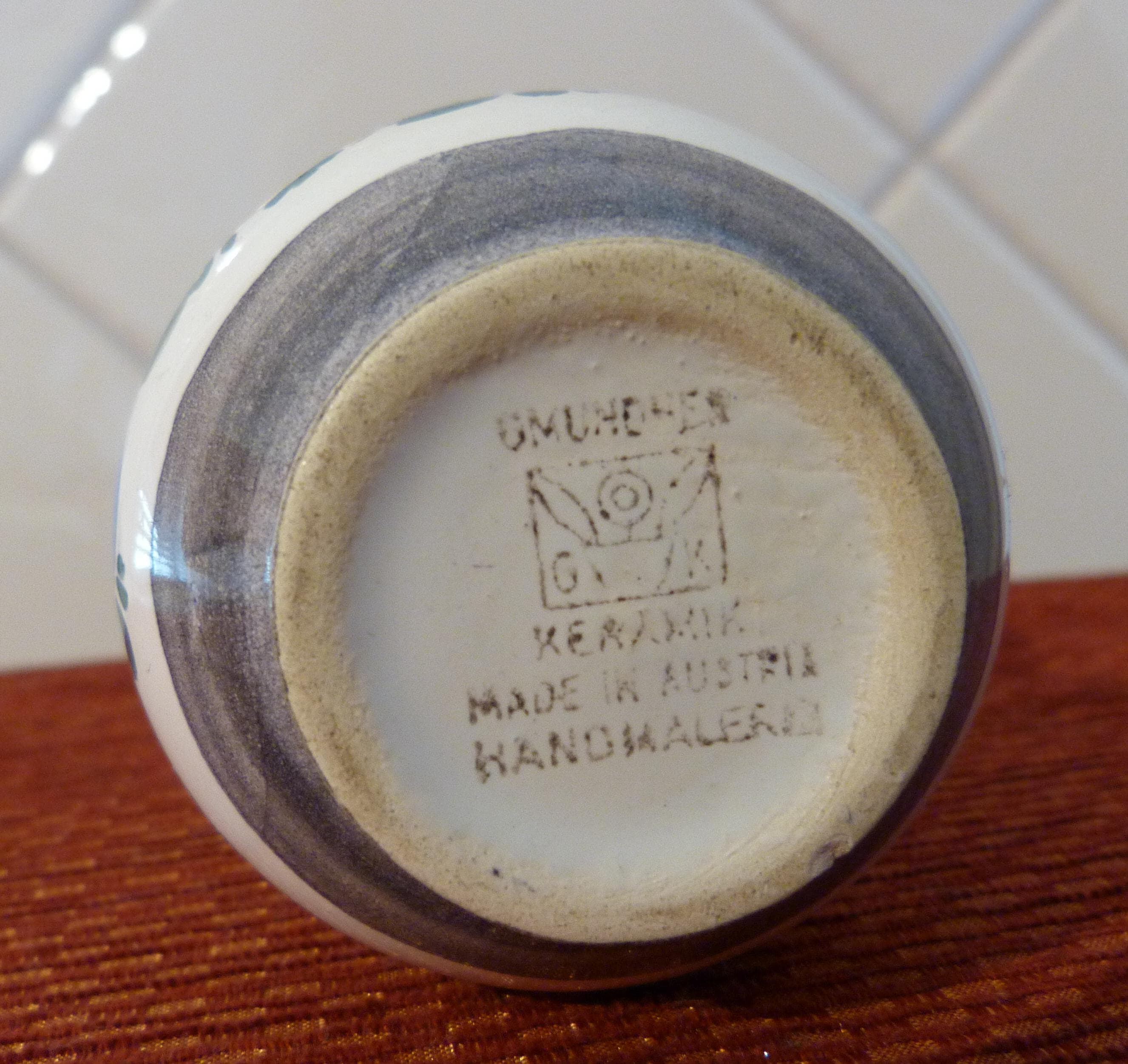 ヴィンテージ グムンドナー ケラミック セラミック花瓶 - Etsy 日本