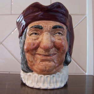 Royal Doulton Large Character Jug Simon the Cellarer D5504