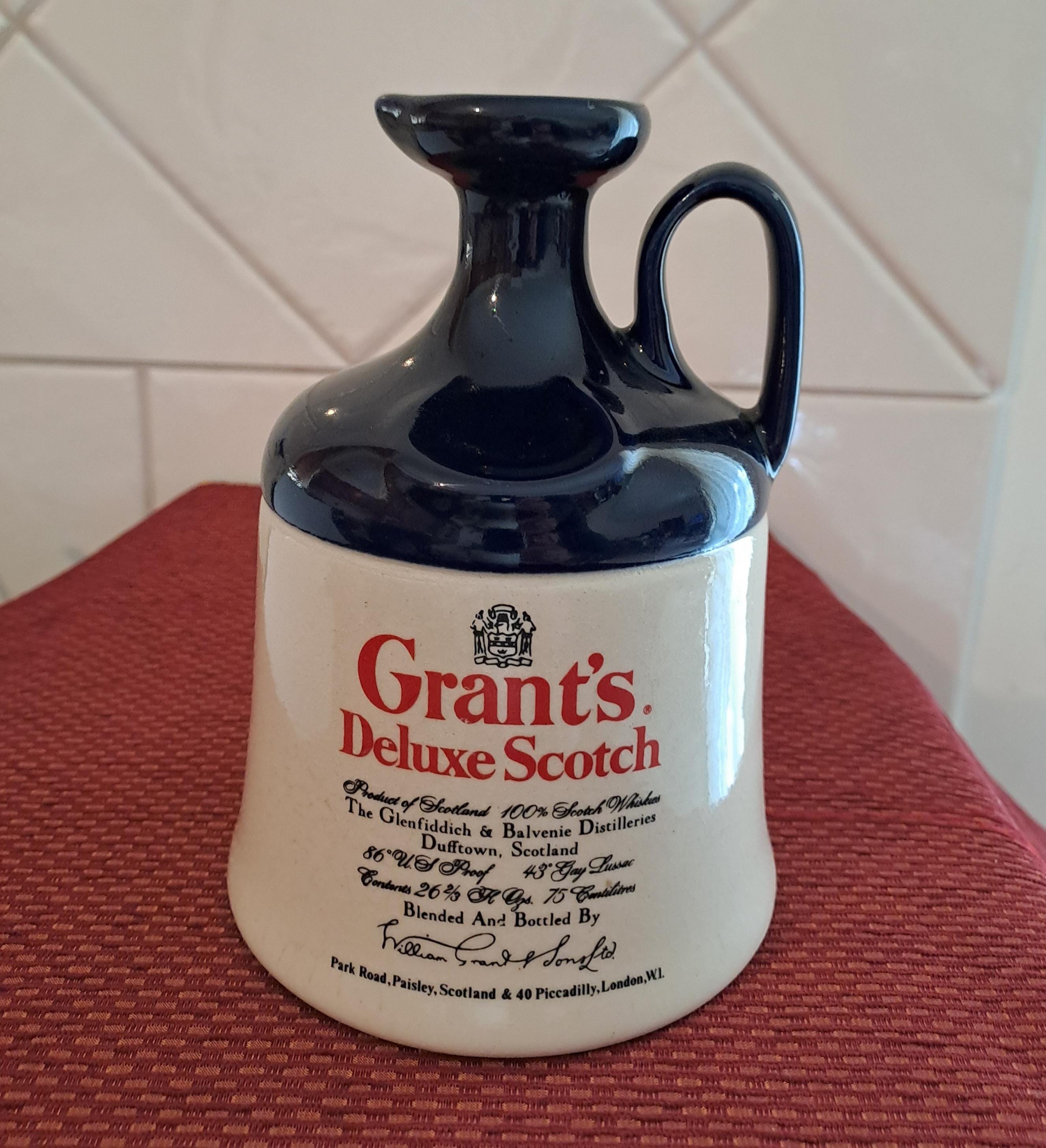 Grant's Deluxe Scotch 陶器瓶 Grant's Deluxe Scotch 陶器瓶