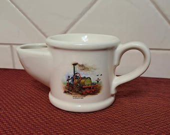 Vintage Wade Shaving Mug Scuttle "Rotary Cultivator" by Rickett 1858