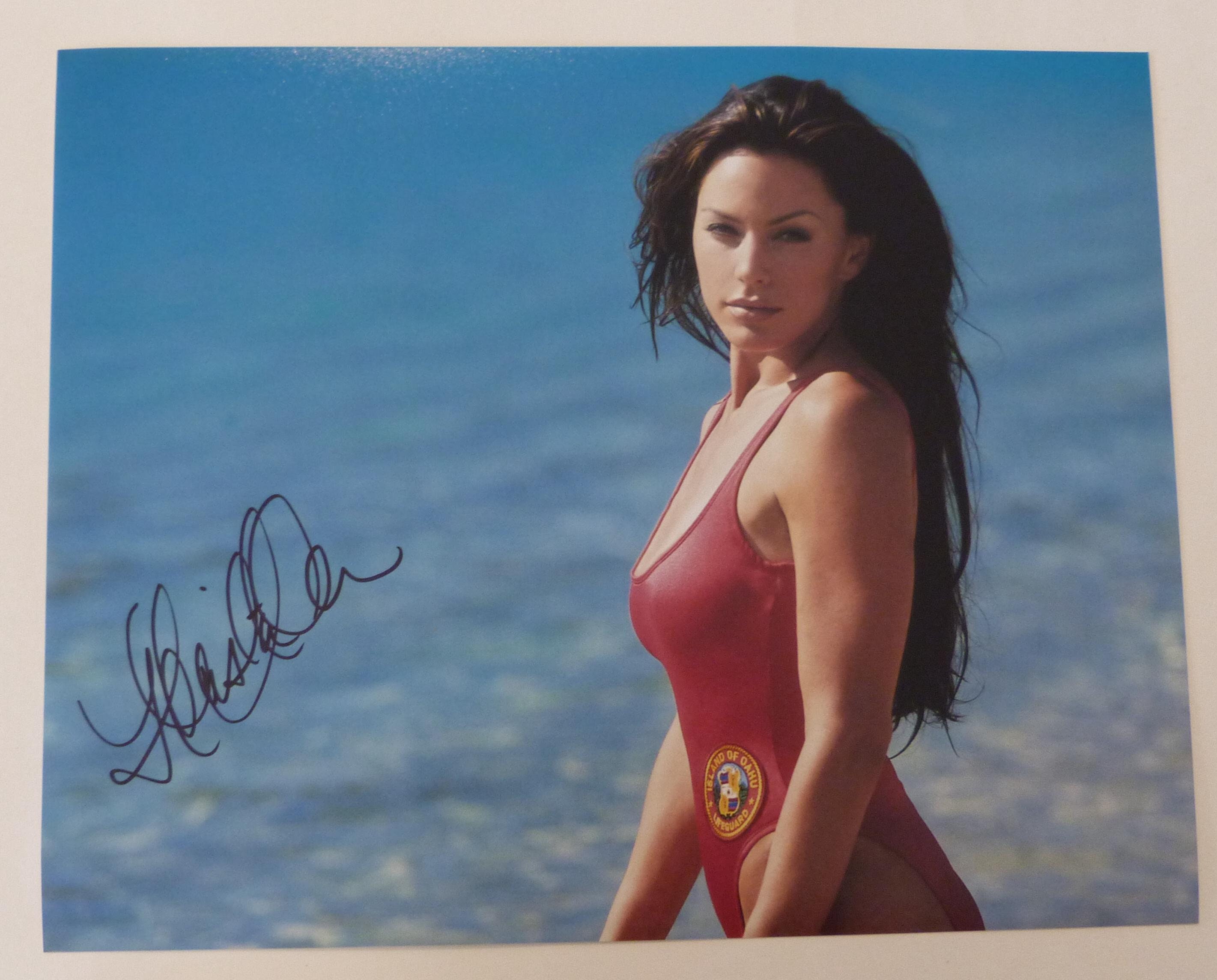 Krista Allen Signed Baywatch 10 X 8 Photo With COA - Etsy