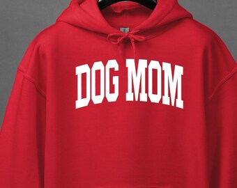 Dog Mom Hoodie: Cozy Cotton-Blend Pet Lover Gift